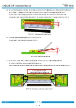 Preview for 7 page of I-PEX CABLINE-CAF Instruction Manual