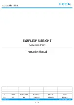 I-PEX EVAFLEX 5-SE-GHT Instruction Manual preview