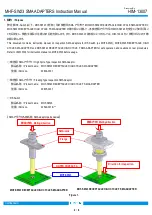 Предварительный просмотр 2 страницы I-PEX MHF-SW23 Instruction Manual