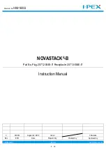 I-PEX NOVASTACK-B Instruction Manual preview
