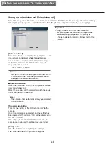 Preview for 24 page of i-PRO WJ-NU101K Series Operating Instructions Manual