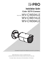 Предварительный просмотр 1 страницы i-PRO WV-CW304L Installation Manual