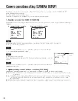 Preview for 8 page of i-PRO WV-CW630G Operating Instructions Manual