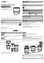 Preview for 1 page of i-PRO WV-QDC100 Operating Instructions