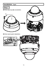 Preview for 10 page of i-PRO WV-QDC502 Installation Manual