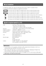 Предварительный просмотр 4 страницы i-PRO WV-S2136 Basic Information