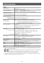 Предварительный просмотр 14 страницы i-PRO WV-S2272L Basic Information