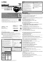 Предварительный просмотр 1 страницы i-PRO WV-S25500-V3L Installation Manual