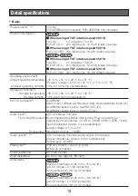 Preview for 18 page of i-PRO WV-S65301-Z1 Basic Information