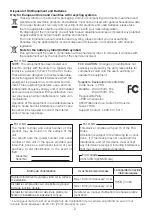 Предварительный просмотр 2 страницы i-PRO WV-U35401-F2L Installation Manual