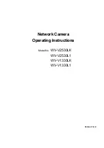 i-PRO WV-V2530LK Operating Instructions Manual предпросмотр