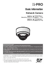 Предварительный просмотр 1 страницы i-PRO WV-X2271L Basic Information