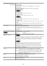 Preview for 17 page of i-PRO WV-X8571N Basic Information