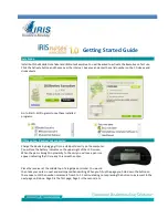 Preview for 1 page of I.R.I.S. IRISNOTES EXECUTIVE 1.0 Getting Started Manual