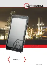 i.safe MOBILE IS655.2 Operating Manual предпросмотр