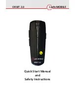 i.safe MOBILE ORBIT 2.0 Quick Start Manual And Safety Instructions preview