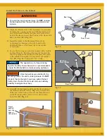 Предварительный просмотр 15 страницы I-Semble REVISED VERTICAL MURPHY BED Instructions Manual