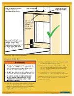 Предварительный просмотр 20 страницы I-Semble REVISED VERTICAL MURPHY BED Instructions Manual