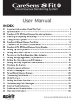 i-SENS CareSens S Fit User Manual preview