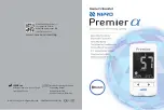 i-SENS Nipro Premier alpha Owner'S Booklet preview