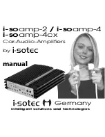 I-Sotec i-soamp-2 Manual preview