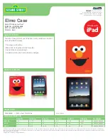 Preview for 1 page of I.SOUND ELMO CASE FOR IPAD Datasheet