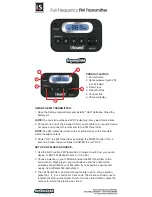 I.SOUND FULL FREQUENCY FM TRANSMITTER Setup And Usage Manual предпросмотр