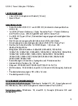 Preview for 9 page of i-tec C31DTPDHDMI User Manual