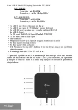 Preview for 70 page of i-tec C31DUALDPDOCKPD User Manual