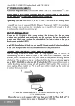 Preview for 8 page of i-tec C31HDMIDPDOCKPD User Manual