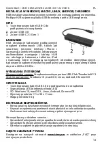 Предварительный просмотр 13 страницы i-tec C31HUBMETAL2A2C User Manual