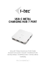 i-tec C31HUBMETAL7 User Manual preview