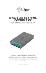 i-tec C31MYSAFE35 User Manual preview