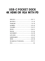 Preview for 5 page of i-tec C31POCKET4KDOCKPD User Manual