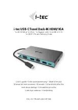 i-tec C31TRAVELDOCKPD20 User Manual preview