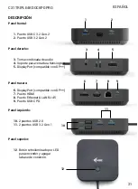 Предварительный просмотр 21 страницы i-tec C31TRIPLE4KDOCKPDPRO User Manual