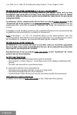 Preview for 8 page of i-tec CADUA4KDOCKPDLUK User Manual