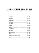 Preview for 5 page of i-tec CHARGER-C112W User Manual