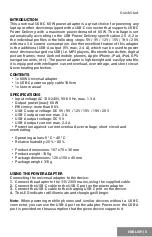 Preview for 5 page of i-tec CHARGER-C60WPLUS User Manual