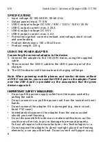 Preview for 6 page of i-tec CHARGER-C77W User Manual