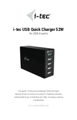 Preview for 1 page of i-tec CHARGER5P52WQC User Manual