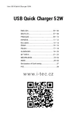 Preview for 4 page of i-tec CHARGER5P52WQC User Manual