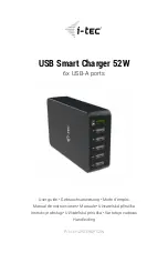 i-tec CHARGER6P52W User Manual preview