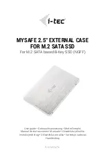 i-tec M2SATA User Manual preview