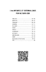 Preview for 3 page of i-tec M2SATA User Manual