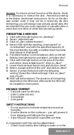 Preview for 7 page of i-tec MySafe C31MYSAFENVME User Manual