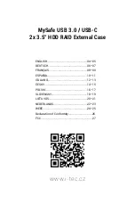 Preview for 3 page of i-tec MySafe CAMYSAFEDUAL35 User Manual