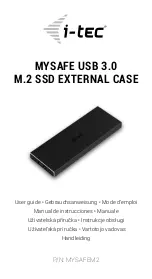 Preview for 1 page of i-tec MYSAFE USB 3.0 User Manual