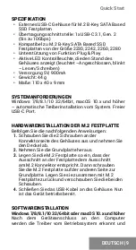 Preview for 9 page of i-tec MySafe USB-C M.2 SSD External Case User Manual