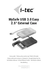 i-tec MYSAFEU314 User Manual preview
